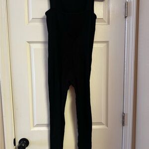 Black Sleeveless Jumpsuit